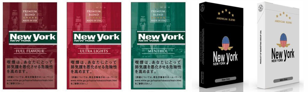 NY NY Cigarettes - Japan