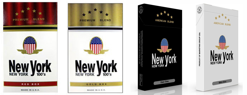 NY NY Cigarettes - USA